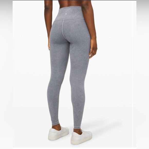 Lululemon Wunder Under High-Rise Tight *Snow Washed 28"Washed Luna sz 6 - Picture 2 of 5